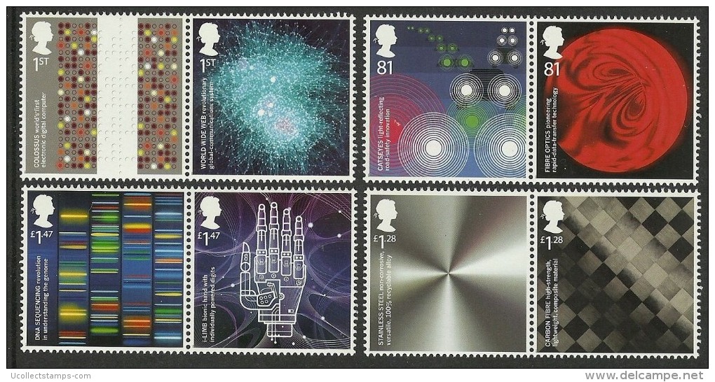 Great Britan  2013    Inventions   Postfris/mnh/neuf - Unused Stamps