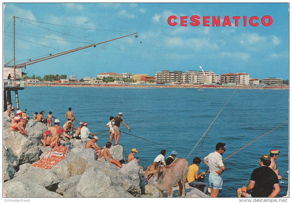 AK Cesenatico Veduta Dal Molo Jetee Pier Mole Bei Cesena Forli Bellaria Cervia Rimini Emilia Romagna Italia Italien - Cesena