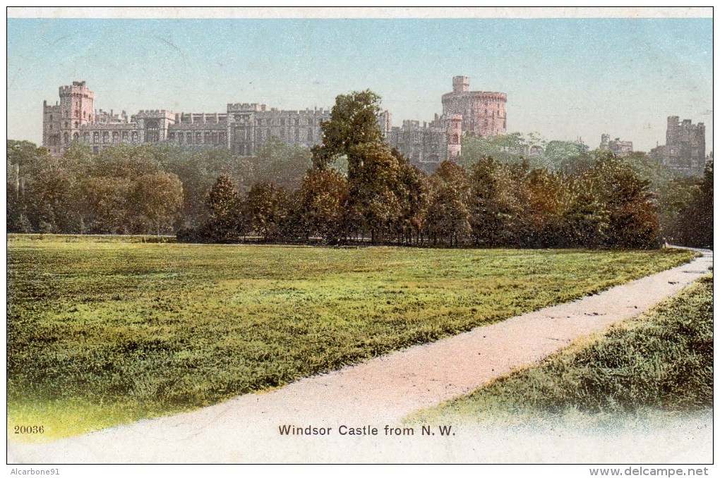 WINDSOR - Castle From N.W. - Windsor