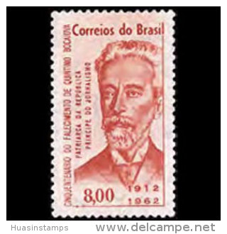 BRAZIL 1962 - Scott# 948 Journalist Bocaiuva Set Of 1 MNH (XJ811) - Unused Stamps