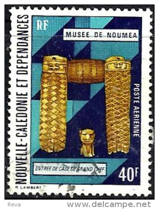 NEW CALEDONIA 40 FRANCS ARTS MUSEE DE NOUMEA OUT OF SET OF 6 USED 1972 SG506 READ DESCRIPTION !! - Used Stamps