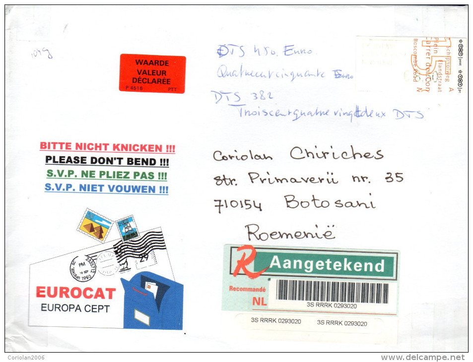 Netherlands / Registered Cover - Cartas & Documentos