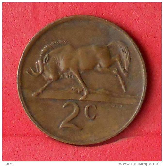 SOUTH AFRICA  2  CENTS  1973   KM# 83  -    (Nº11269) - Südafrika