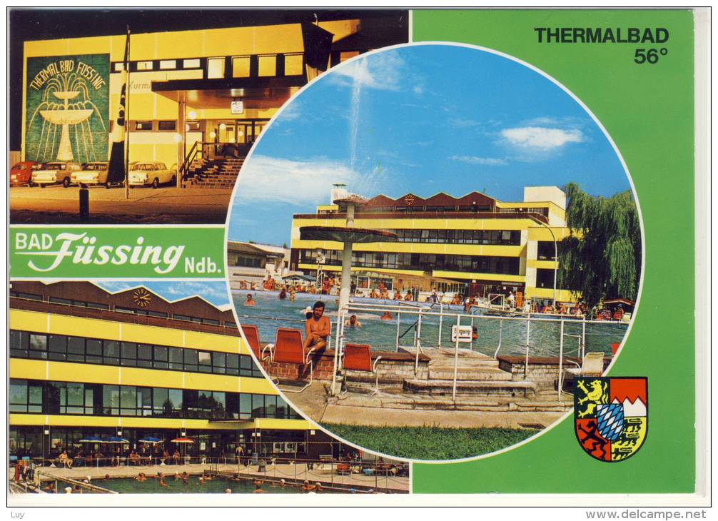 Bad FÜSSING -  Thermalbad, Mehrbildkarte - Bad Fuessing