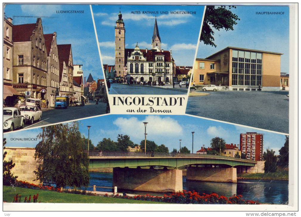 INGOLSTADT An Der Donau - Mehrbildkarte - Ingolstadt