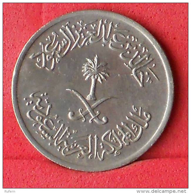 SAUDI ARABIA  25  HALALA  1977   KM# 55  -    (Nº11283) - Arabie Saoudite