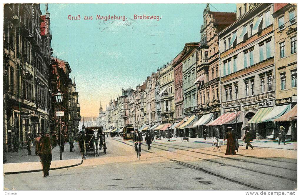 GRUSS AUS MAGDEBURG BREITEWEG - Magdeburg