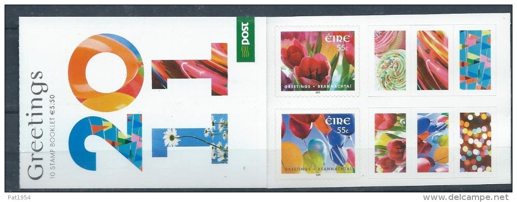 Irlande 2011 Carnet C1962 Neuf ** Timbres De Salutations - Booklets