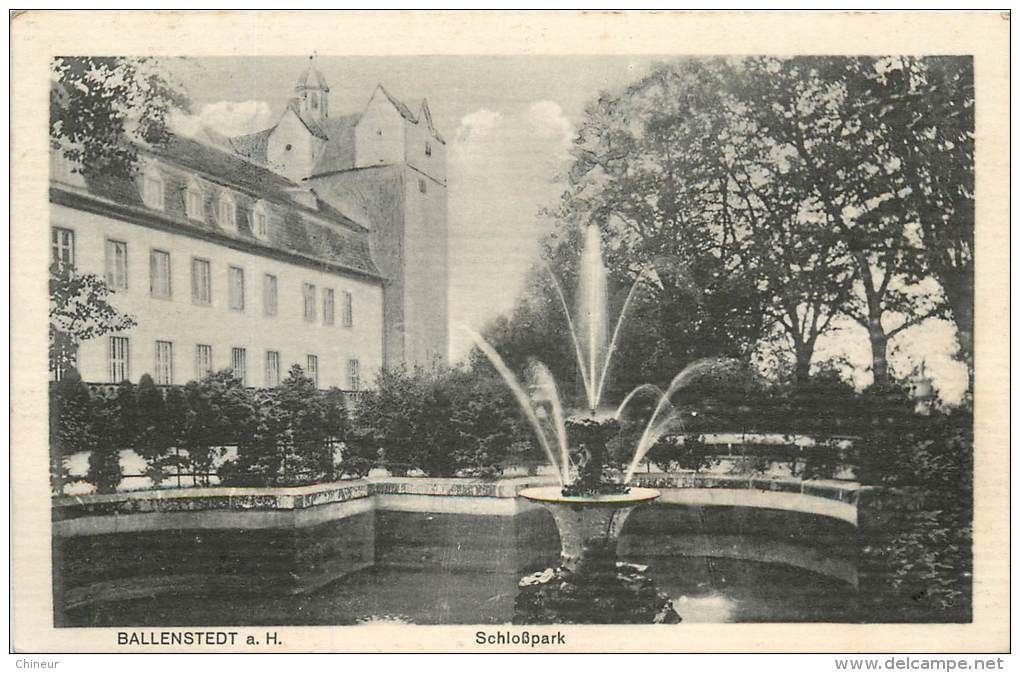 BALLENSTEDT SCHLOSSPARK - Ballenstedt