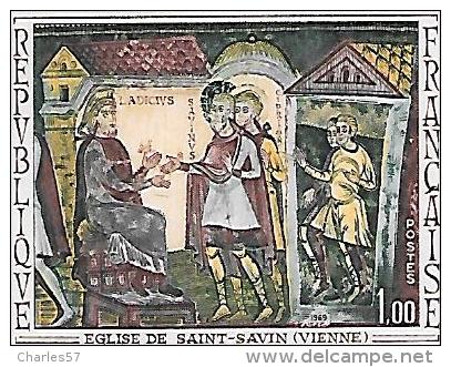 France: N° 1588 ** Abbaye De St Savin - Nuovi