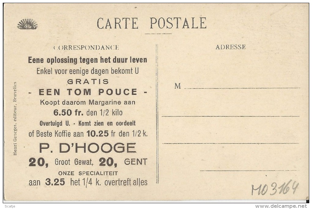 Watermael-Boisfort.      Parc De Tenreuken;   REKLAMEKAART:    TOM POUCE - Watermaal-Bosvoorde - Watermael-Boitsfort