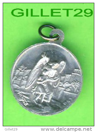 MÉDAILLE RELIGIEUSE - SANCTUS PIUS  X - ANGE AVEC UN ENFANT - - Godsdienst & Esoterisme