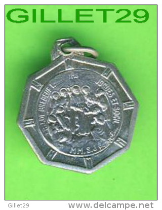 MÉDAILLE RELIGIEUSE - B. J. DEBREBOEUF- JOGUES ET SOCIL - - Religion & Esotérisme