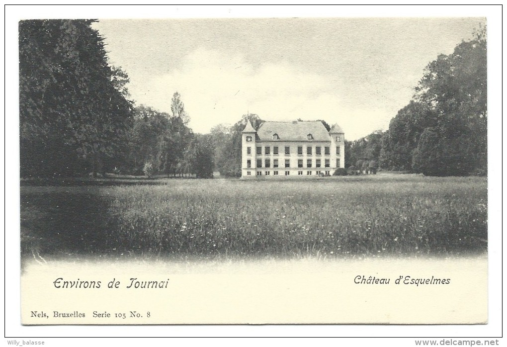 CPA - Environs De Tournai - Château D' ESQUELMES  // - Pecq