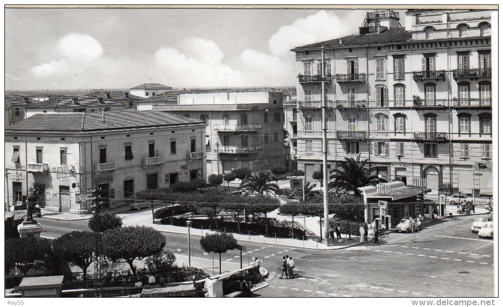 ABRUZZO-CHIETI-ORTONA PIAZZA DELLA VITTORIA ANIMATA - Autres & Non Classés