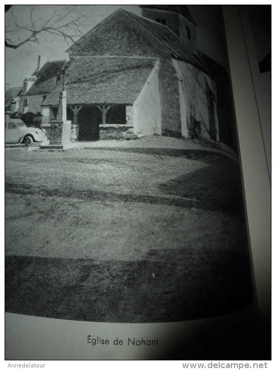 1962 LA FRANCE A TABLE :   L' INDRE  (Châteauroux , Nohant , St-Benoit-du-Sault, Fongombault, Châtre ,Issoudun...etc - Autres & Non Classés