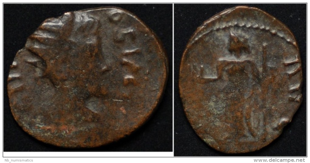 Barbaric Antoninianus Of Tetricus II - Celtic