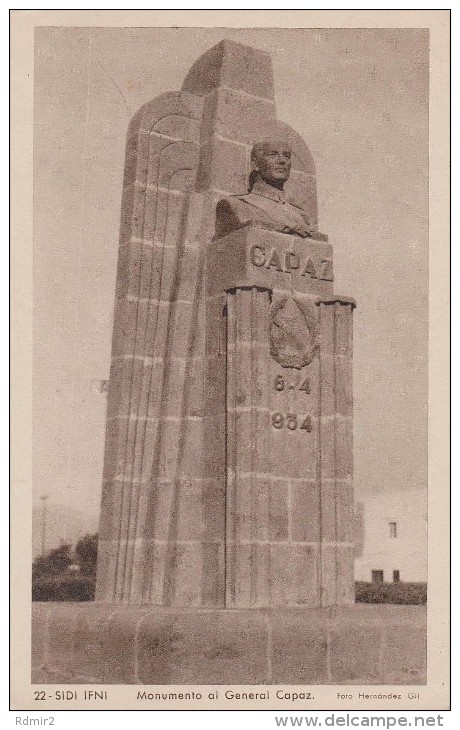 SIDI IFNI. Monumento Al General Capaz - Otros & Sin Clasificación