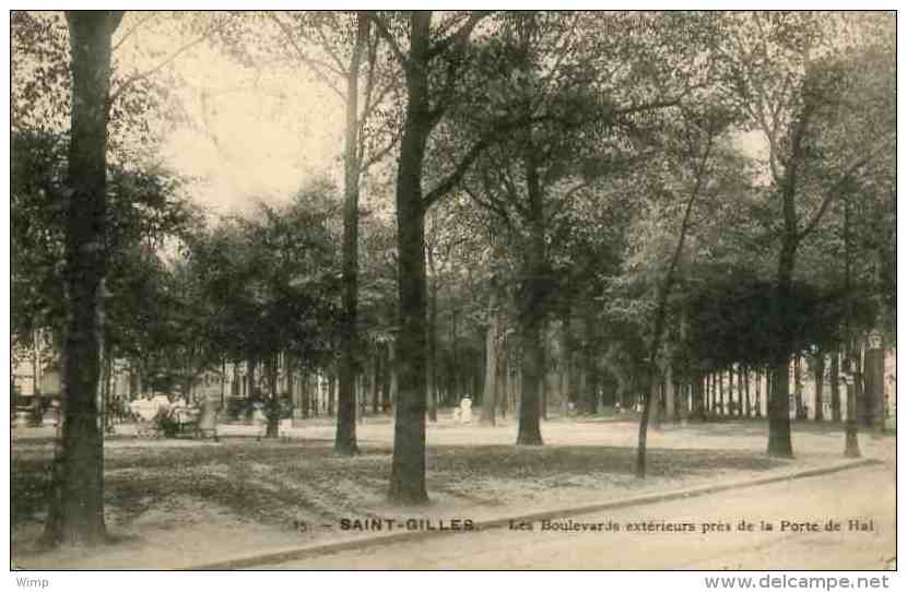 Bruxelles - St Gilles : Les Boulevards Extéreurs Près De La Porte De Hal - St-Gilles - St-Gillis