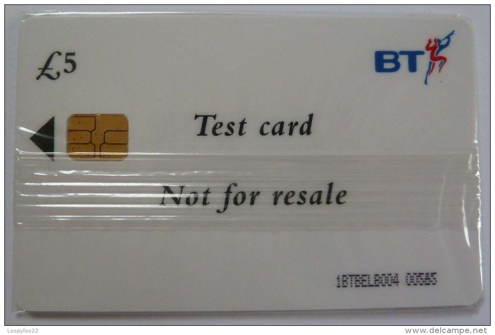 UK - Great Britain - TRL004 - Test - £5 - 1BTELB004 - 5000ex - Mint Blister - [ 8] Ediciones De Empresas