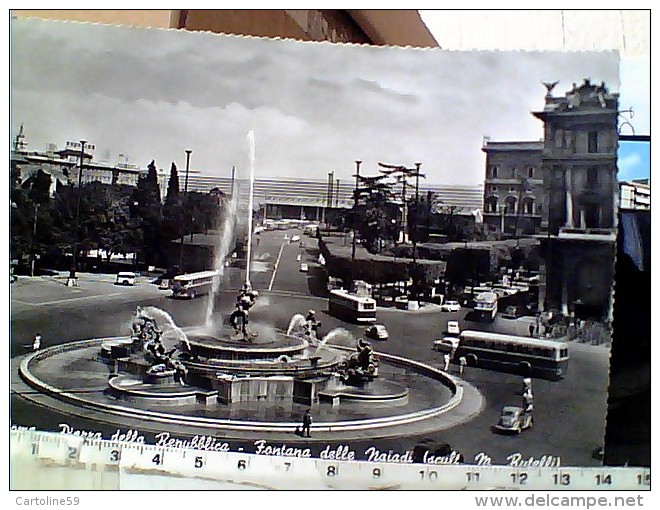 ROMA STAZIONE TERMINI  PIAZZA REPUBBLICA  AUTOBUS  VB1959   ES15072 - Stazione Termini