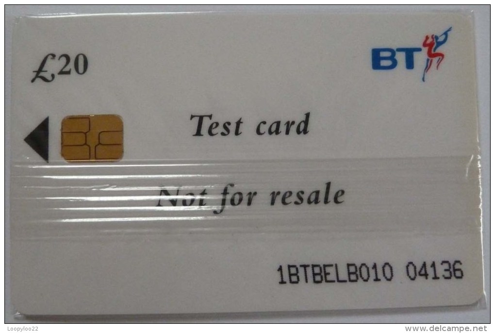 UK - Great Britain - TRL006 - Test - £20 - 1BTELB010 - Mint Blister - R - [ 8] Ediciones De Empresas