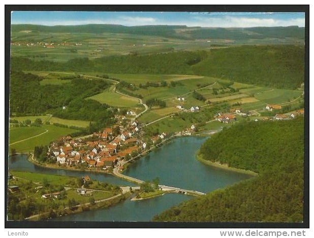 NIEDERWERBE Am Edersee Nieder-Werbe Stadt Waldeck Luftaufnahme Hessen Kassel - Waldeck