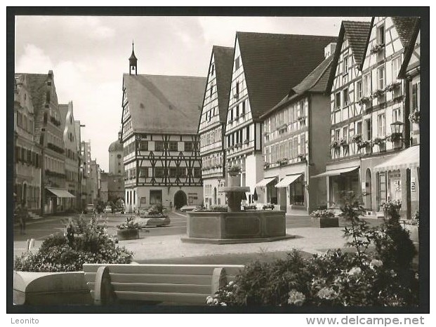 OETTINGEN Bayern Nördlingen Marktplatz Nach Der Neugestaltung Im Sommer 1973 - Noerdlingen