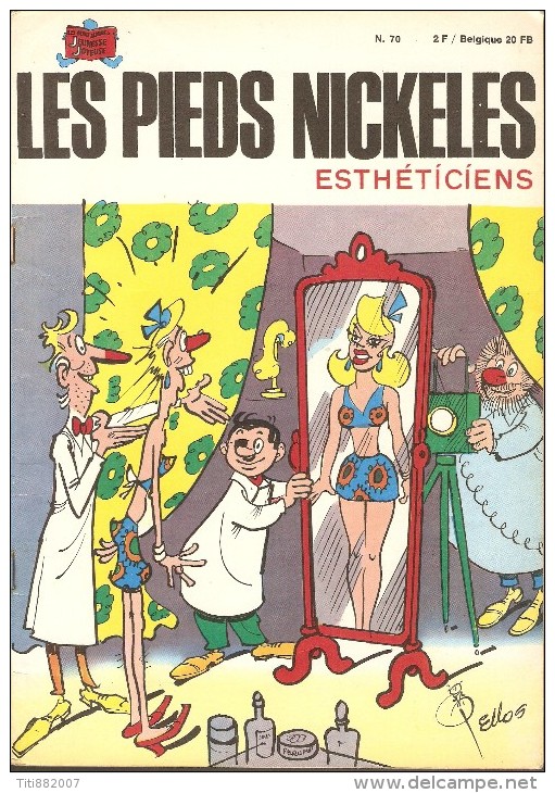 LES  PIEDS  NICKELES     -     ESTHETICIENS     -   N° 70 - Pieds Nickelés, Les