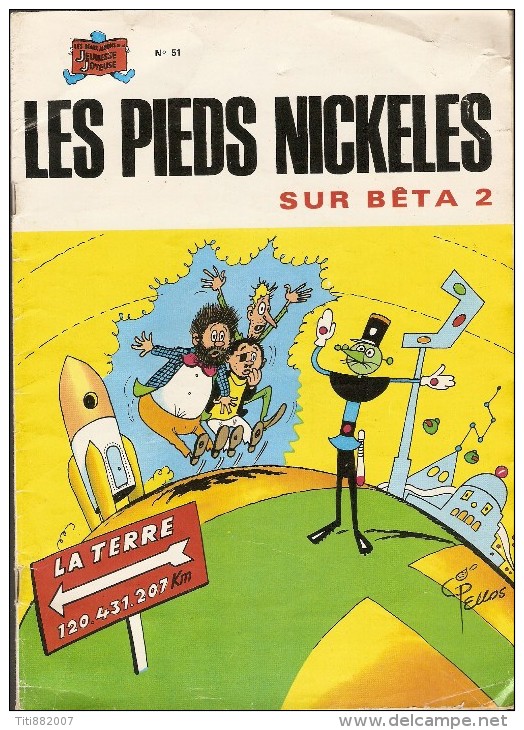 LES  PIEDS  NICKELES     -     SUR  BETA  2    -   N° 51 - Pieds Nickelés, Les