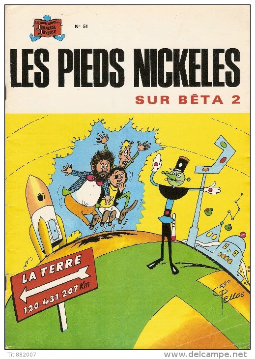 LES  PIEDS  NICKELES     -     SUR  BETA  2    -   N° 51 - Pieds Nickelés, Les