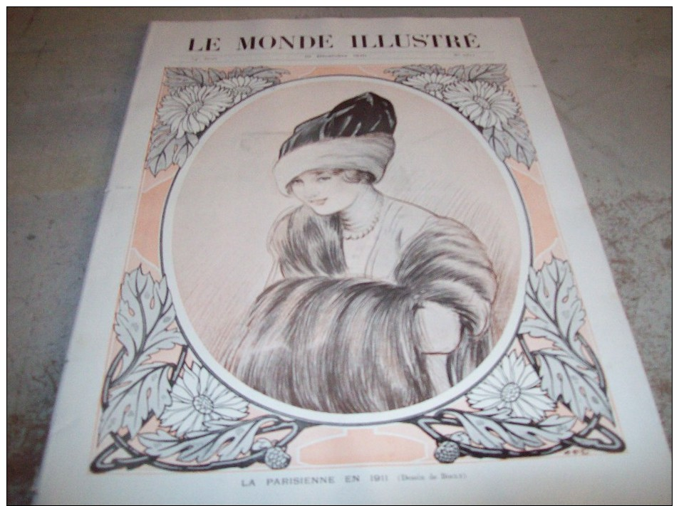 LE MONDE ILLUSTRE 10 DECEMBRE 1910 : NUMERO SPECIAL NOËL : NOMBREUSES GRAVURES EN COULEUR - Informaciones Generales