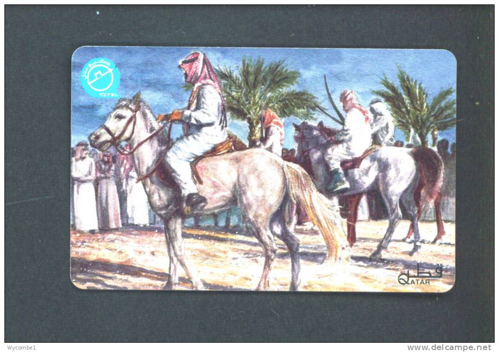 QATAR  -  Magnetic Phonecard As Scan - Qatar