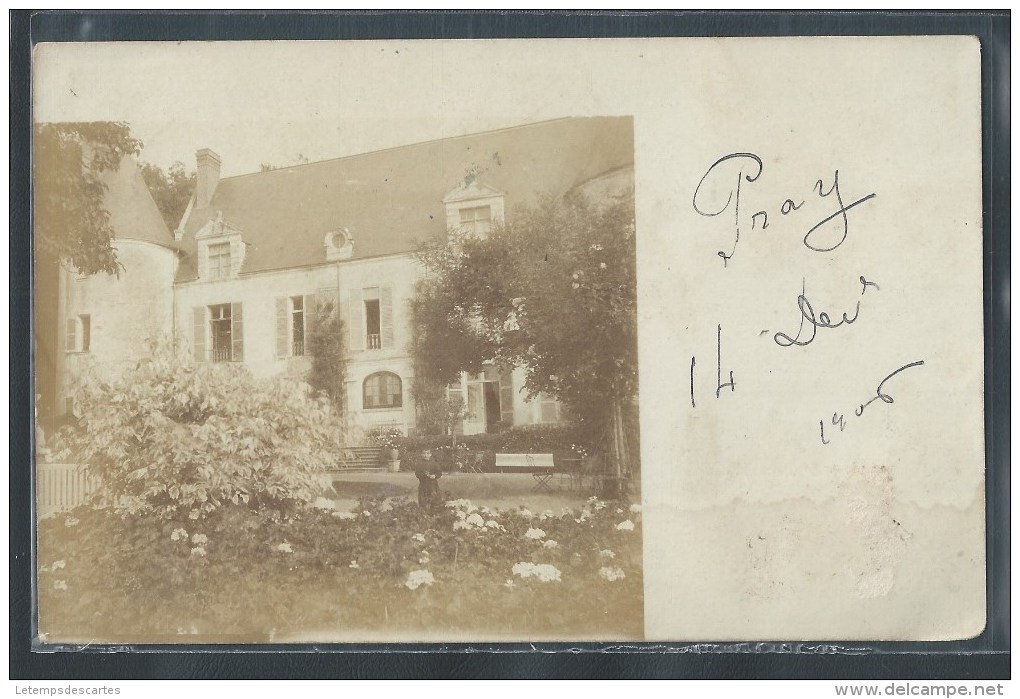 - CARTE PHOTO 41 - Pray, Une Maison - Autres & Non Classés