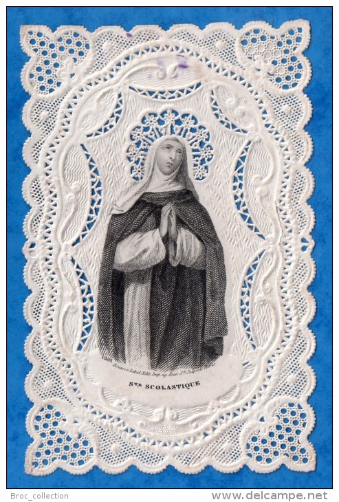 Canivet Sainte Scolastique, Scholastique, éd. Bouasse-Lebel N° 1201, Image Pieuse - Images Religieuses