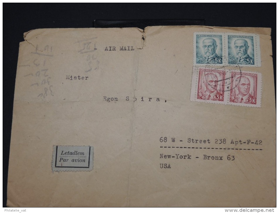 Lot de 60 lettres - Période 1900/1970 à étudier fortement - Recommandés, censure, par avion, etc...- Lot 4074