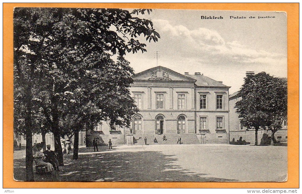 Ettelbruck 1910 Luxembourg Postcard - Ettelbruck