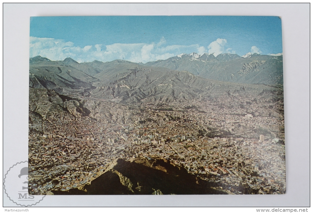 Postcard Bolivia - Panoramic View Of The Central Zone, La Paz - Bolivië