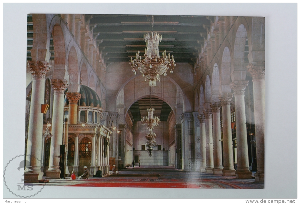 Syria Postcard - Damascus - Omayyad Mosque ( St. Jhon´s Tomb) - Syrie