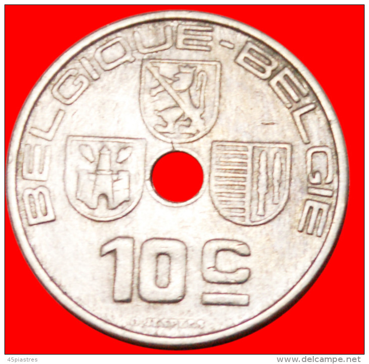 * FRENCH LEGEND★ BELGIUM 10 CENTIMES 1938! LEOPOLD III (1934-1950) LOW START &#9733; NO RESERVE! - 10 Centimes