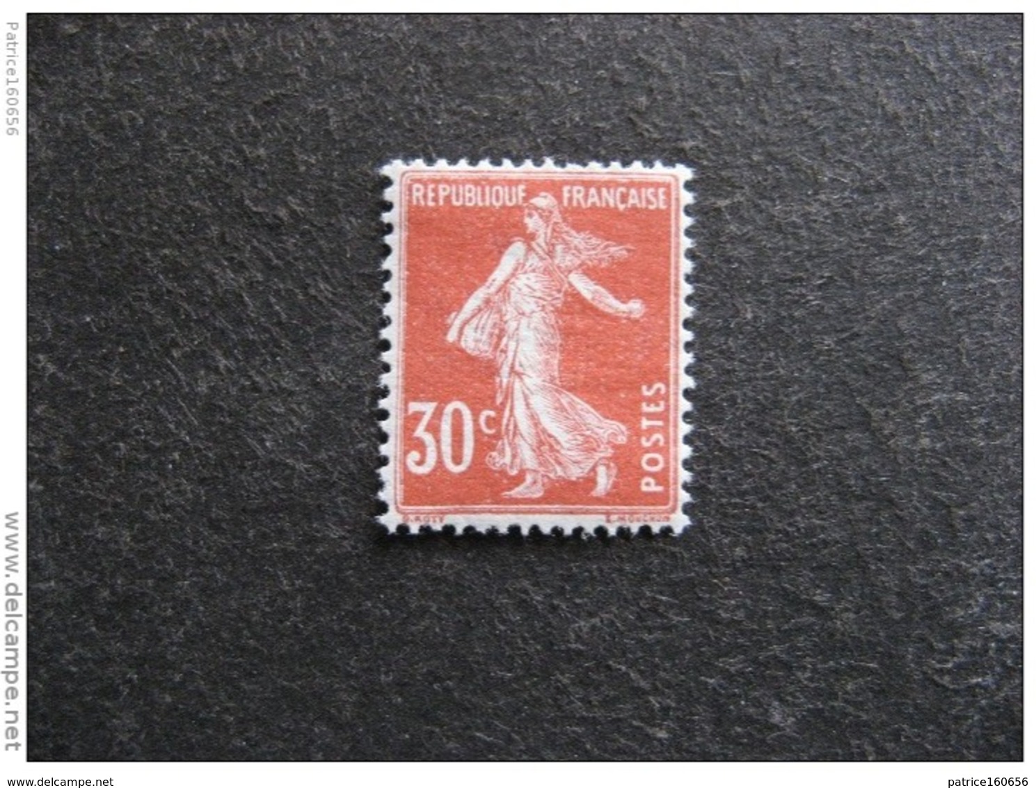 A). TB N° 160 , Neuf  X. - Unused Stamps