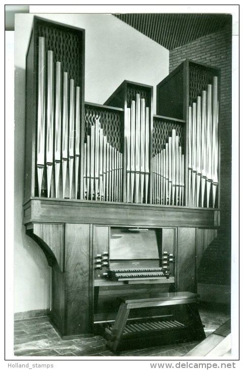 BUNSCHOTEN * ORGEL GEREFORMEERDE ADVENTSKERK * ANSICHTKAART * CPA *  (3558v) - Bunschoten