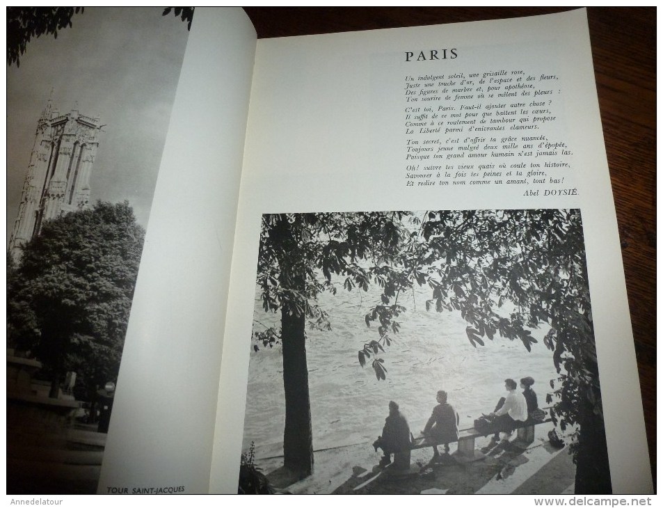 1975  LA FRANCE A TABLE : à PARIS (Hôtel De Sens,Le Marais Et Alentours,Vincennes,Porte St-Denis,Rue Quincampoix,Répub - Andere & Zonder Classificatie