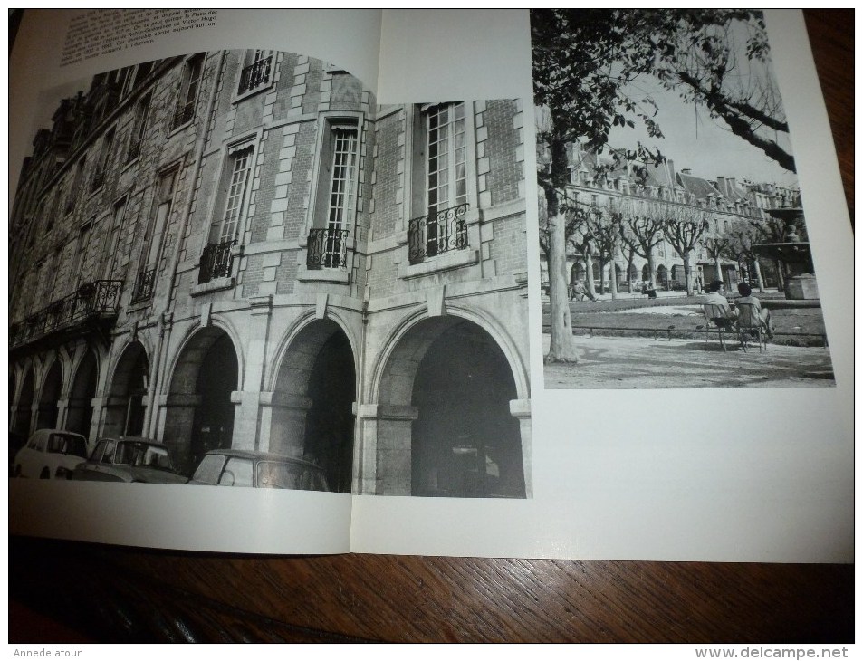 1975  LA FRANCE A TABLE : à PARIS (Hôtel De Sens,Le Marais Et Alentours,Vincennes,Porte St-Denis,Rue Quincampoix,Répub - Andere & Zonder Classificatie