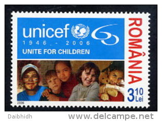 ROMANIA 2006 UNICEF 60th Anniversary MNH / **.  Michel 6156 - Nuovi