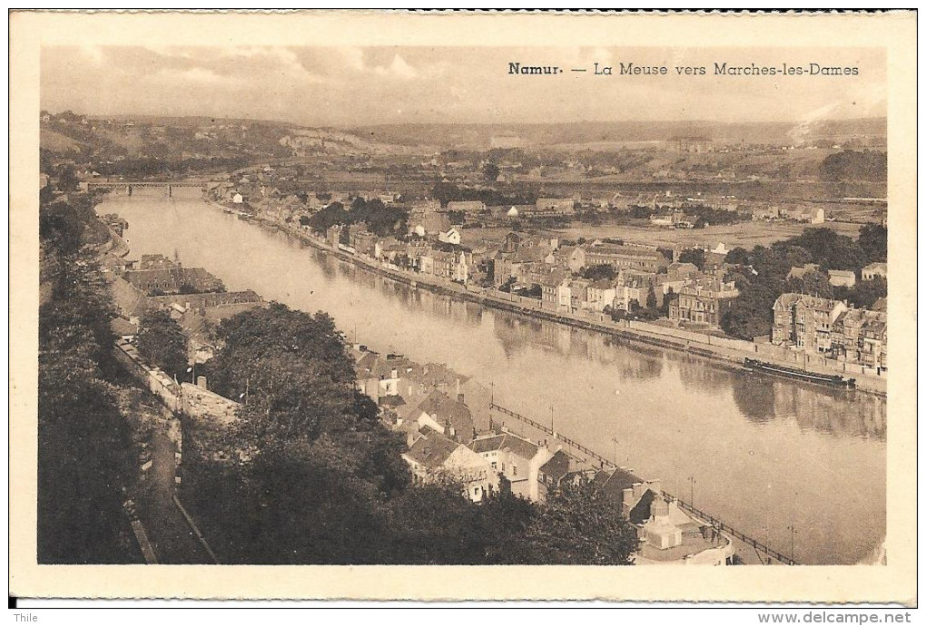 NAMUR - La Meuse Vers Marches-les-Dames - Namur