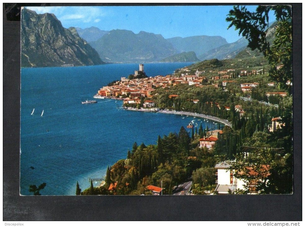 P457 Malcesine ( Verona ) LAGO DI GARDA, LAC, LAKE - PANORAMA, VUE, VIEW - Ed. FRANCESCHINI 3209 - Altri & Non Classificati