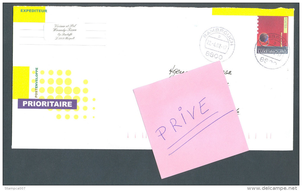 Luxembourg : Pre-cancelled Cover Stempel Rambrouch  ( BrBox ) - Briefe U. Dokumente