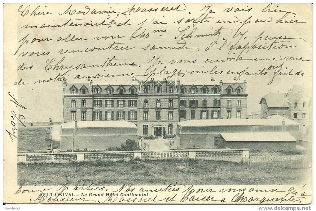 AULT - Le Grand Hôtel Continental - Ault