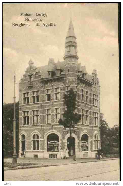 Bruxelles - Berchem Ste Agathe - Maison Leroy - Brasseur , Couleurs-Vernis / Chaussée De Gand - Berchem-Ste-Agathe - St-Agatha-Berchem